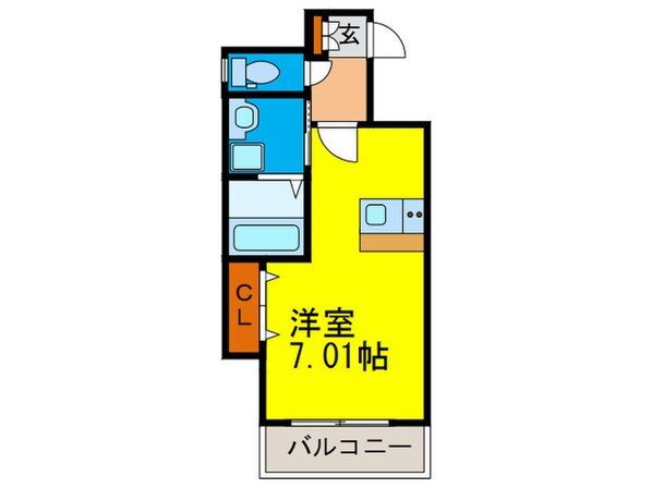 ラフォート・キセラⅠの物件間取画像